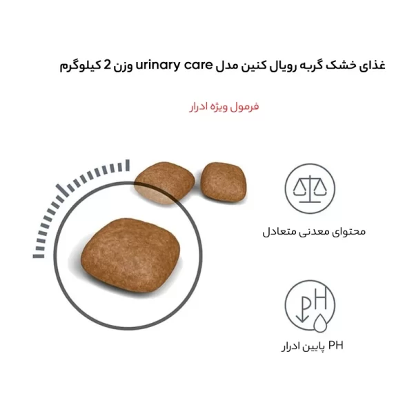 غذای گربه رویال کنین یورینری کر