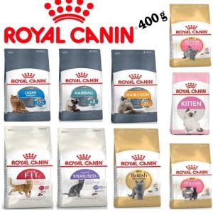 غذای خشک گربه رویال کنین 400 گرمی (تمام مدل ها)